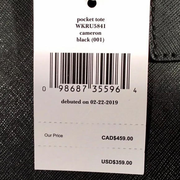 Cameron Black Large Pocket Tote Kate Spade - Picture 4 of 6